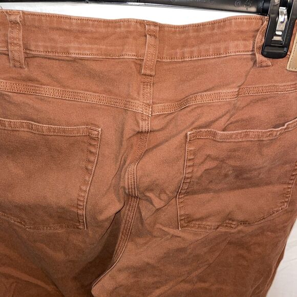 Duluth Flex Fire Hose Men’s Work Pants Size 42x30 Light Brown Outdoors Comfort - Picture 9 of 12